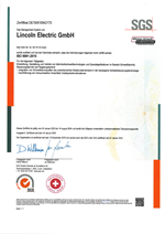 Vorschau ISO 9001:2015 Zertifikat