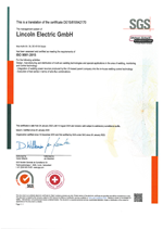 Preview ISO 9001:2015 Certificate